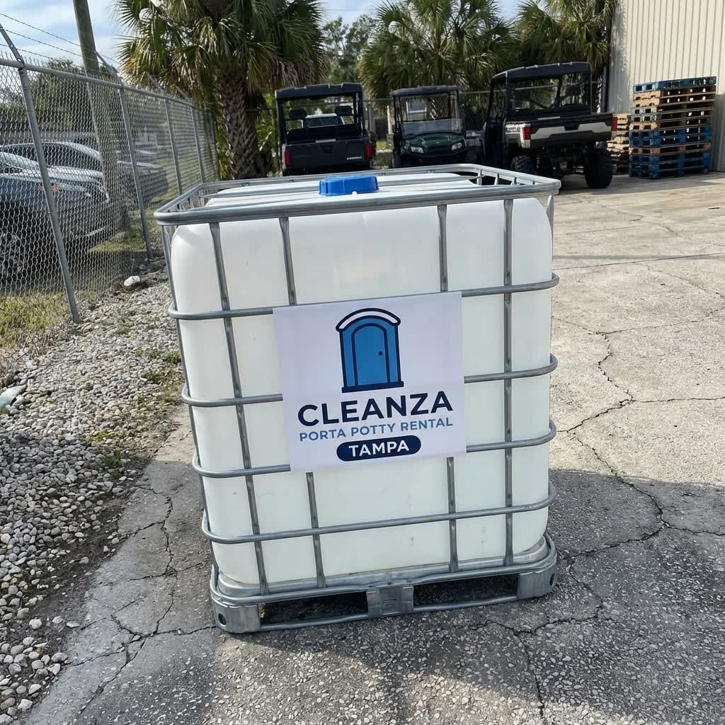 Holding Tank Rental from Cleanza Porta Potty Rental Tampa